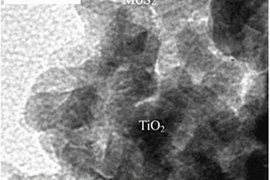 层状MoS2-TiO2纳米复合材料的制备方法