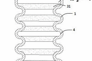 金属波纹管-叠层复合材料阻尼器