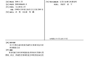 用于生物分离和检测的磁性拉曼纳米复合材料的制备方法