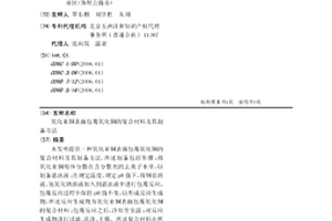 氧化亚铜表面包覆氧化铜的复合材料及其制备方法