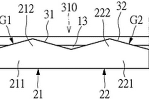 具有隐形开槽的复合材料结构及其制造方法以及复合材料结构