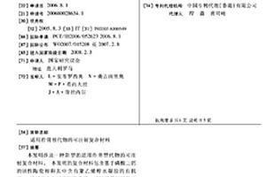 适用作骨替代物的可注射复合材料