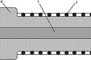 混杂纤维三维编织热固性树脂基复合材料抽油杆扶正器及其制备方法