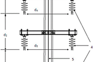 35kV双回路管型复合材料杆塔
