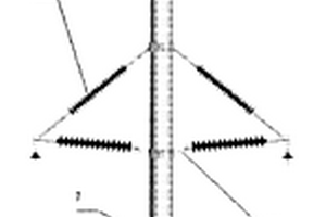 复合材料杆塔中心竖直接地引下方法及其杆塔