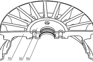 应用约束板的复合材料车轮连接结构