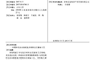 燃料电池双极板复合材料及其制备工艺