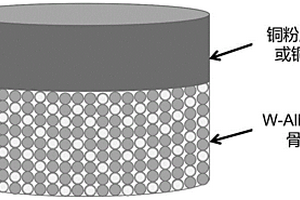 AlN-W-Cu复合材料及其制备方法
