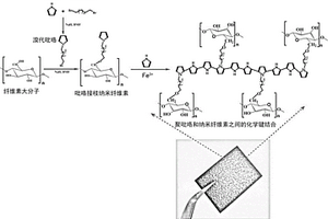 吡咯接枝纳米纤维素制备导电复合材料的方法