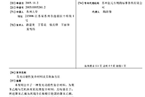 发光功能性复合材料及其制备方法