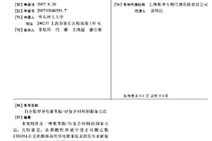 自分散型导电聚苯胺/硅复合材料的制备方法