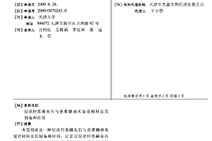 层状羟基磷灰石与壳聚糖纳米复合材料及其制备和应用