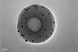核壳型阳离子微凝胶-纳米贵金属复合材料的制备方法