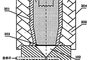 采用铝热-快速凝固工艺制备WC-FeNiCr复合材料的方法及其装置