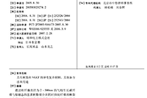 具有树脂和VGCF的导电复合材料、其制备方法和用途