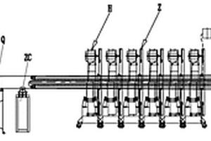 锥形复合材料电杆变径式连续生产线