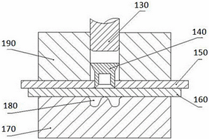 碳纤维复合材料板的制备方法及其与铝合金板的自冲铆接模具及方法
