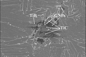 石墨烯-硼异质结构钛基复合材料的制备方法