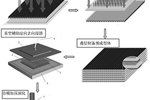 层间含高取向度碳纳米管的纤维层合复合材料及其制备方法