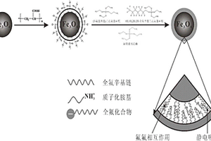 吸附全氟化合物的磁性纳米复合材料及其制备方法