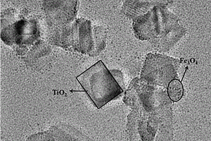 二氧化钛/四氧化三铁纳米复合材料及其制备方法
