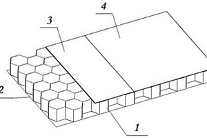 蜂窝型碳纤维复合材料内饰板及其制备方法