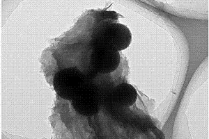 荧光磁性复合微球与氧化石墨烯复合材料及其制备方法