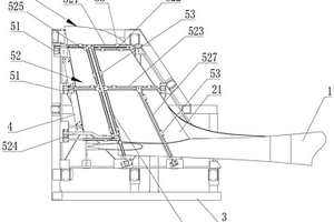 复合材料无人机垂尾的装配型架及其装配方法