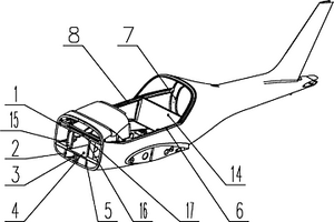 高强度高安全复合材料轻型飞机机身结构