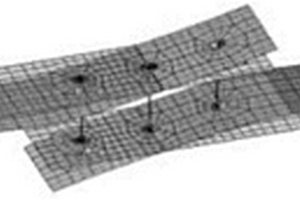 复合材料壁板螺栓连接的非线性分析方法