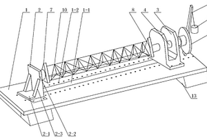 复合材料桁架扭转实验装置及方法