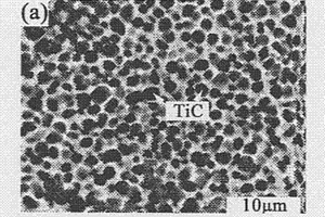 铸型内合成TiC颗粒局部增强钢基复合材料的制备方法