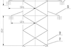 110kV格构式复合材料杆塔