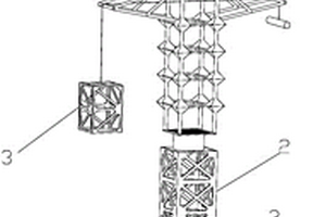 基于半刚性复合材料塔头吊机的自提升立塔装置