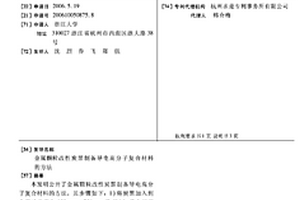 金属颗粒改性炭黑制备导电高分子复合材料的方法