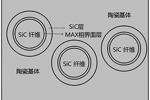 Ti<Sub>3</Sub>SiC<Sub>2</Sub>MAX相界面层改性SiC/SiC复合材料及其制备方法