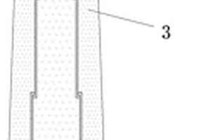 垂直骨架的复合材料杆塔及其制备方法