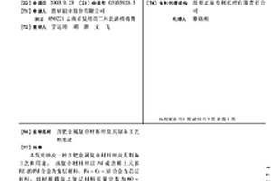 含钯金属复合材料丝及其制备工艺和用途