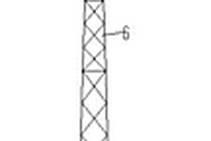 新型220kV同塔双回路格构式复合材料窄基输电塔