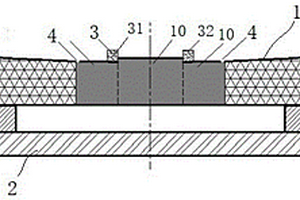 蜂窝夹层结构复合材料零件灌封装置及方法