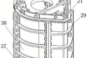 非圆截面光学望远镜C/SiC复合材料镜筒成型工装及方法