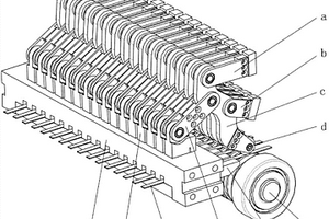 单驱动的复合材料铺丝头一体化装置及其重送轮轴系统