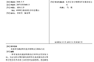 多波段电磁波吸收复合材料及其制备方法