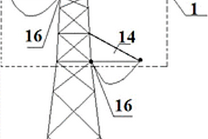 特高压交流交错型垂直排列复合材料横担耐张塔
