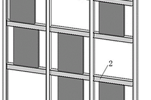 钢框架可恢复功能强韧性复合材料抗侧力墙
