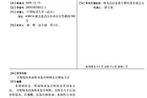 含粉煤灰的高吸水复合材料及其制备方法