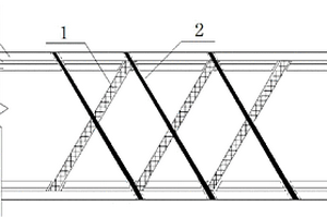 杆件与面板新型连接的复合材料点阵结构