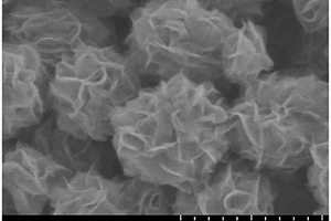 球状二硫化钼复合材料及其制备方法和应用