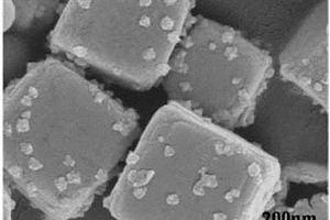 碳包覆偏锡酸锌中空微米立方体复合材料的制备方法和应用