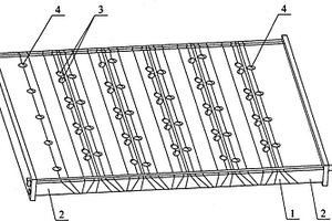 四面体型纤维增强复合材料点阵夹芯板的制备方法